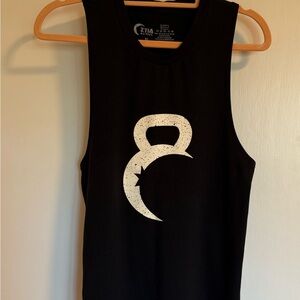 ZYIA Black Eight-ball Activewear Top